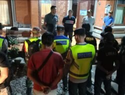 Kapolsek Kediri Pimpin Giat Sidak Penduduk Pendatang di Desa Beraban