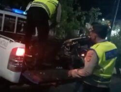 Lakukan Blue Light Patrol, Polsek Selemadeg Temukan BB aksi Trek-trekan
