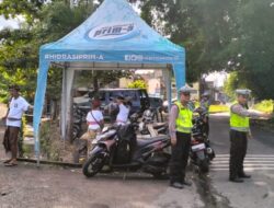 Personil Lantas Polres Tabanan Pengamanan Rolakir dalam Rangka Dharma Bhakti Kite Festival I