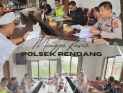 Polsek Rendang Rapat Koordinasi Terkait dengan Pembentukan Organisasi Ojek di Kawasan Suci Pura Besakih, Desa Besakih