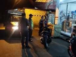 Guna Cegah Gangguan Kamtibmas Polsek Bebandem Gelar Blue Light Patrol Demi Terjaganya Harkamtibmas.