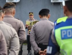 Kabag SDM Polres Karangasem Baca Nilai-Nilai Kepahlawanan Komjen Pol. M. Jasin