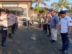 Serah Terima Tugas Jaga Lama Dan Jaga Baru Anggota Polsek Rendang