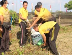 Dalam rangka Hari Bhayangkara Ke- 78, Polres Jembrana Gelar Bakti Sosial di Sirkuit All In One Desa Pengambengan