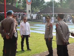 Kapolres Karangasem Pimpin Pengamanan Sholat Idul Adha 1445H