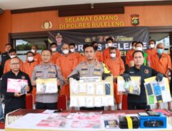 Ops Antik Agung 2024, Raga (Bhayangkara Goak) Polres Buleleng, Bekuk 15 Pelaku Kejahatan Narkoba
