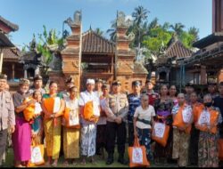 Bakti Religi Polsek Abang, dalam Rangka Hari Bhayangkara ke-78 di Wilayah Hukum Polsek Abang