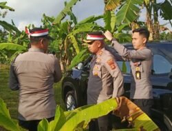 Polres Jembrana Tanam 300 Pohon Alpukat Dan Tebar 500 Ekor Benih Ikan Nila Di Desa Manistutu. dalam HUT Bhayangkara Ke- 78 