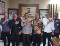 Kapolres Karangasem Terima Audensi Bawaslu Kabupaten Karangasem Jelang Pilkada 2024