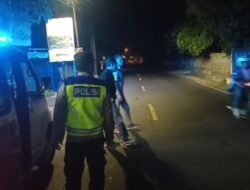 Polsek Kubu Tingkatkan Giat Blue Light Patrol, Antisipasi Gangguan Kamtibmas