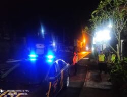 Tingkatkan Patroli Blue Light , Polsek Rendang Jaga Situasi Tetap Kondusif