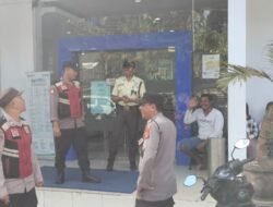 Sambangi objek vital, Patroli Polsek Abang sambangi ATM BRI Unit Abang