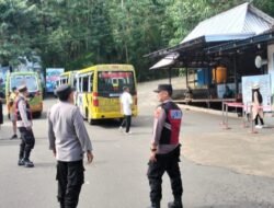 Patroli Polsek Abang Sambangi Parkiran Kemuda