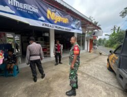 Cegah Gangguan Kamtibmas , Polsek Rendang Tingkatkan Patroli TNI POLRI