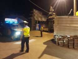 Polsek Padangbai Tingkatkan Kegiatan Blue Light Patrol, Wujudkan Kamtibmas Yang Kondusif