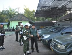 Disiplin Adalah Nafas Kami, Kodim Jembrana Gelar Pemeriksaan Kendaraan Dinas dan Pribadi