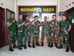 Terima Kunjungan Komcad, Dandim 0821 Lumajang Berpesan Agar Jaga Disiplin dan Integritas
