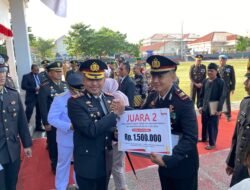 Semarak Bhayangkara, Polres Majalengka Berikan Hadiah Berbagai Lomba