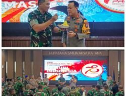 Dandim 0817/Gresik Bersama Anggota Serbu Mapolres Gresik