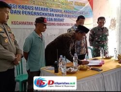 Pemdes Mirat Kecamatan Leuwimunding Gelar Rotasi 2 Kadus dan Pengangkatan Kaur Perencanaan 