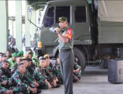 Usai Apel Gelar, Dandim Surabaya Utara Briefing Personel Yang Tergabung Pengamanan Rute