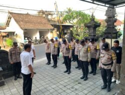 Apel Pagi Personil Polsek Bebandem Yang Di Pimpin Kanit Intel Polsek Bebandem