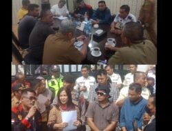 Tolak parkir berlangganan, puluhan massa geruduk kantor walikota medan dan DPRD kota medan