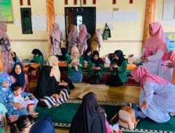 Mahasiswa KKN Unimal Kelompok 15 Adakan Kegiatan Psikoedukasi tentang Burnout untuk Ibu-ibu Posyandu