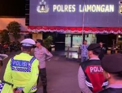 Polres Lamongan Beserta Jajaran Laksanakan Kegiatan Rutin Patroli Harkamtibmas