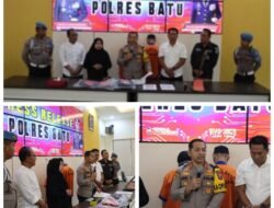 Satreskrim Polres Batu Ungkap Kasus Aborsi Ilegal