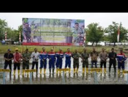 Peringati Hari Manggrove Sedunia, TNI Tanam 10.000 Bibit Pohon Mangrove Dan Bhakti Sosial.