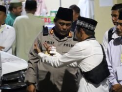 Polisi Lakukakan Pengamanan, Gresik Bersholawat di Pulau Bawean Berjalan Kondusif