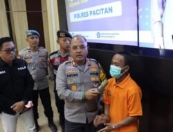 Polres Pacitan Amankan Pelaku Rudapaksa Anak di Bawah Umur