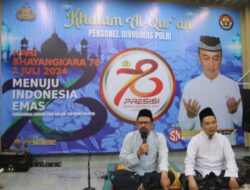 Divisi Humas Polri Gelar Khataman dalam Rangka HUT Bhayangkara ke-78