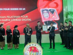 Sespim Lemdiklat Polri Gelar Kegiatan Pemberian Rekor MURI Untuk Literasi dan Art Policing Lukisan