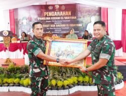 Dandim Jembrana Letkol Inf M. Adriansyah S.I.P, M.I.P., Sambut Kunjungan Kerja Pangdam IX/ Udayana