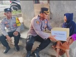 Wujudkan Polres Jembrana MULIA, Kapolsek Gilimanuk Berikan Bantuan Sembako Kepada Lansia di Lingkungan Asih Timur Gilimanuk