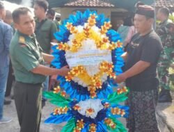 Bentuk Jiwa Korsa, Keluarga Besar Kodim 1617/Jembrana Melayat ke Rumah Orang Tua Anggota Yang Meninggal