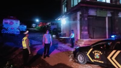 Jaga Kamtibmas di Wilayah Padangbai, Blue Light Patrol Polsek Padangbai Pantau Tempat Rawan Kriminalitas