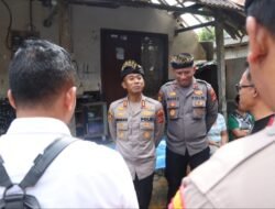 Kapolres Karangasem Cek Lokasi Rencana Bedah Rumah untuk Warga Kurang Mampu dan Sakit Menahun