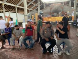 Jum’at Curhat, Kapolsek Bebandem Polres Karangasem dengan Kepala Desa Bungaya, Beserta Warga Masyarakat Br Dinas Desa, Desa Bungaya Kecamatan Bebandem