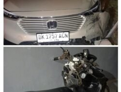 Satlantas Polresta Denpasar Amankan WNA Tabrak Lari Pengendara