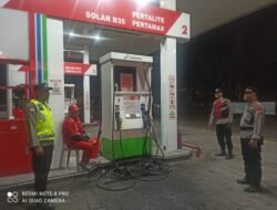 Polsek Rendang Ke Objek Vital Cegah Gangguan Kamtibmas