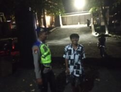 Sat Polairud Polres Karangasem Blue Light Patrol Menekan Tindak Kriminalitas