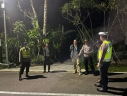 Cegah Gangguan Kamtibmas, Polsek Rendang Tingkatkan Patroli Malam Hari Menyasar Jalur Sepi / Rawan