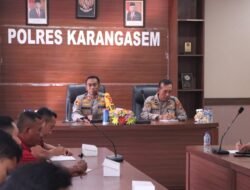 Tingkatkan Profesionalisme, Kapolres Karangasem Gelar Tatap Muka dengan Satuan Reskrim