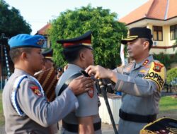 Kapolres Buleleng, Pimpin Serah Terima Jabatan Kasat Reskrim Dan Kasat Samapta
