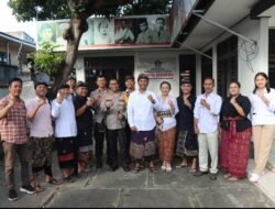 Bangun Komunikasi Jelang Pilkada, Kapolres Karangasem Sambangi DPC Gerindra