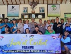 Polda Bali Kembali Laksanakan Jum’at Curhat, Bertempat di Batu Lumbang Suwung Kauh