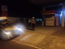 Untuk Jaga Situasi Tetap Kondusif,  Personil Polsek Padangbai Rutin Patroli Malam / Blue Light Patrol